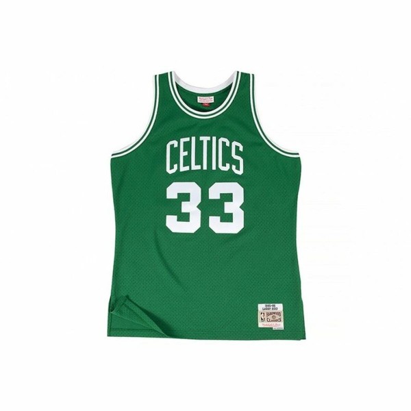 Μπλουζάκι μπάσκετ Mitchell & Ness Boston Celtics Larry Bird 33 Πράσινο