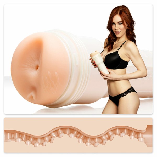 Αυνανιστήρι AnalFckr Πρωκτική Φαντασία-Λευκό Fleshlight Maitland Ward Μπεζ