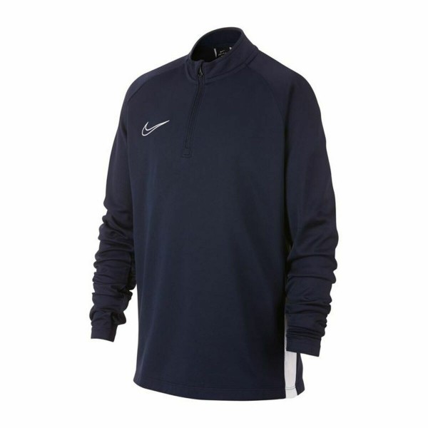 Παιδικό Φούτερ χωρίς Κουκούλα Nike  Dri-FIT Academy Σκούρο μπλε