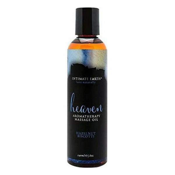 Ερωτικό Λάδι για Μασάζ Intimate Earth Heaven Γλυκό Φουντούκι (240 ml)