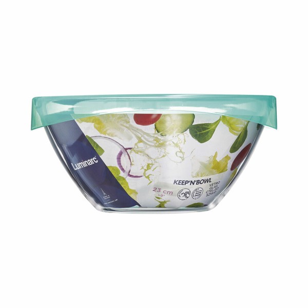 Σαλατιέρα Luminarc Keepn Lagon Με καπάκι (23 cm)