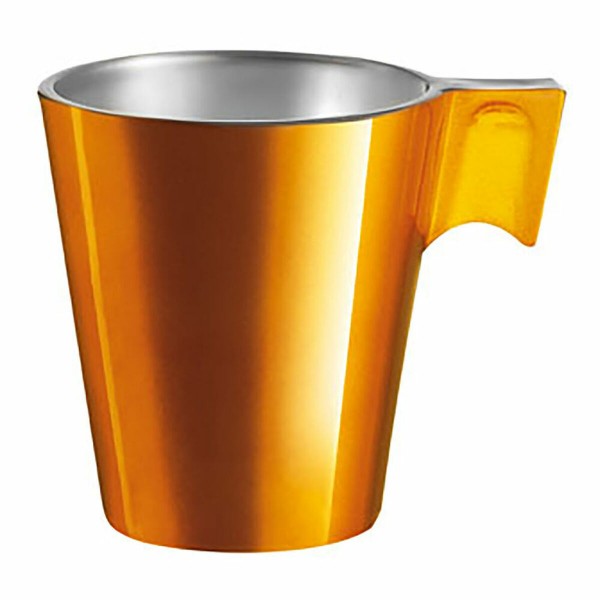 Kopp Luminarc Flashy Expresso Χρυσό Καφές Γυαλί (8 cl)
