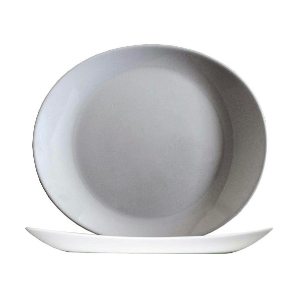 Flatplater Arcoroc Λευκό Γυαλί (30 x 26 cm)