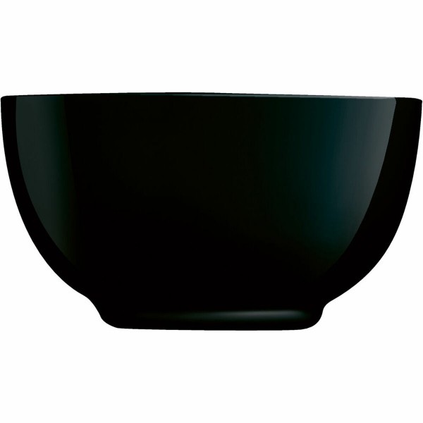 Μπολ Luminarc Diwali Σνακ Μαύρο Γυαλί (14,5 cm)