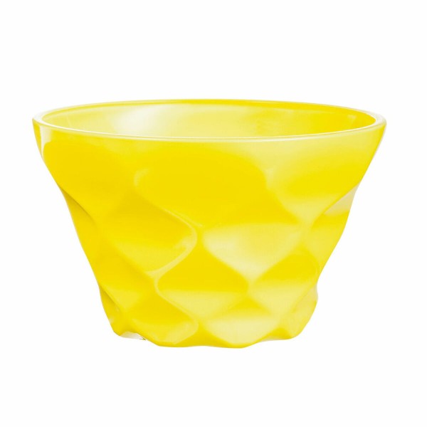 Ποτήρι για παγωτό και smoothies Luminarc Iced Diamant Κίτρινο Γυαλί (20 cl)