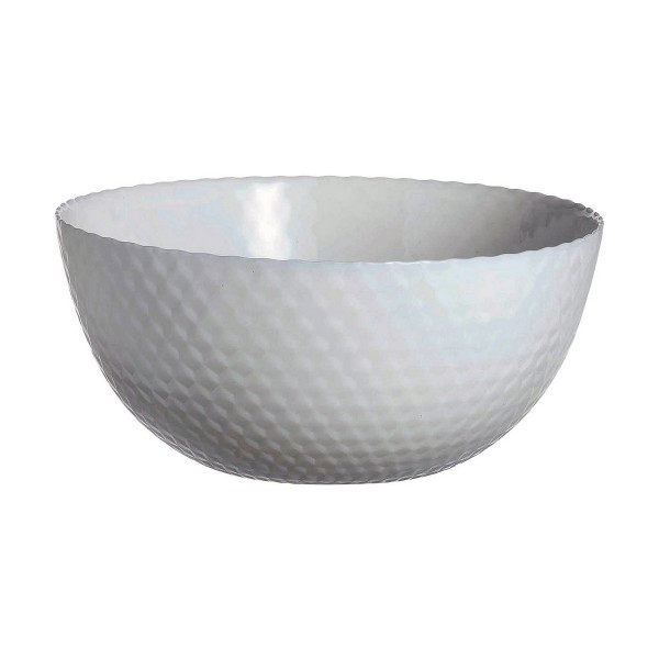 Σαλατιέρα Luminarc Λευκό Γυαλί (Ø 24 cm)