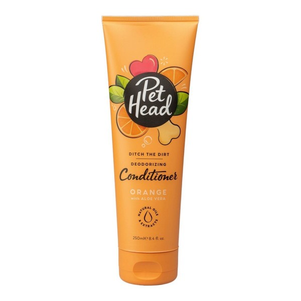 Conditioner Pet Head Ditch the Dirt Πορτοκαλί Σκύλος (250 ml)