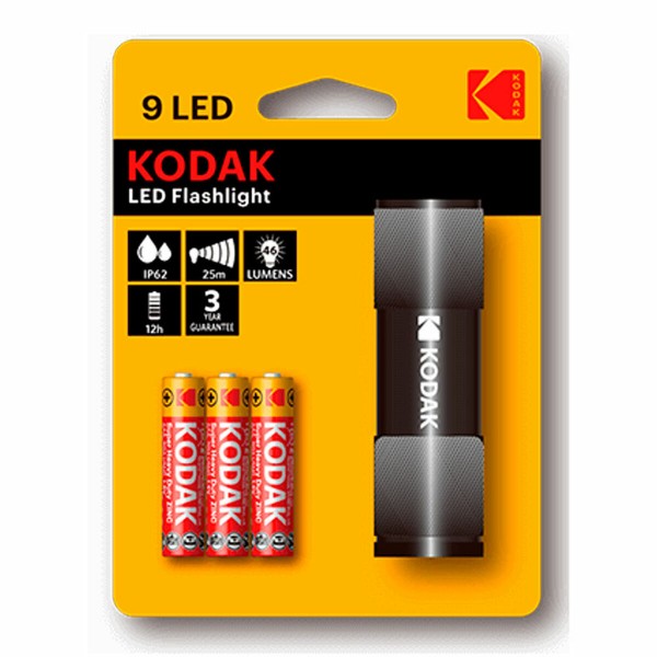 Φακός Kodak 30412446 Μαύρο