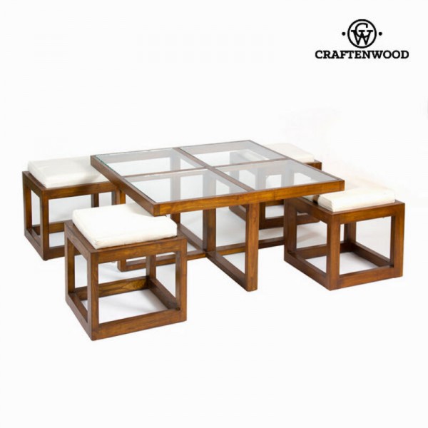 Σετ Τραπέζι με Καρέκλες (90 x 90 x 45 cm) (Ανακαινισμenα D)