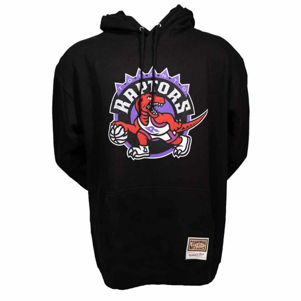 Unisex Φούτερ με Κουκούλα Mitchell & Ness Toronto Μαύρο