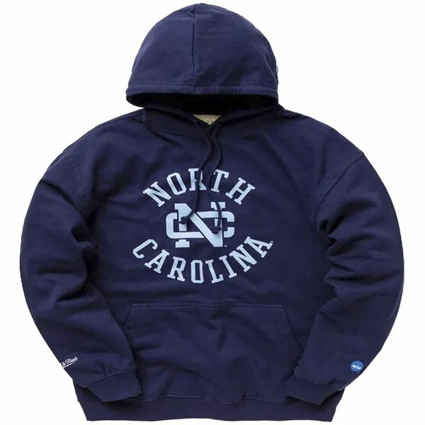 Unisex Φούτερ με Κουκούλα Mitchell & Ness Σκούρο μπλε