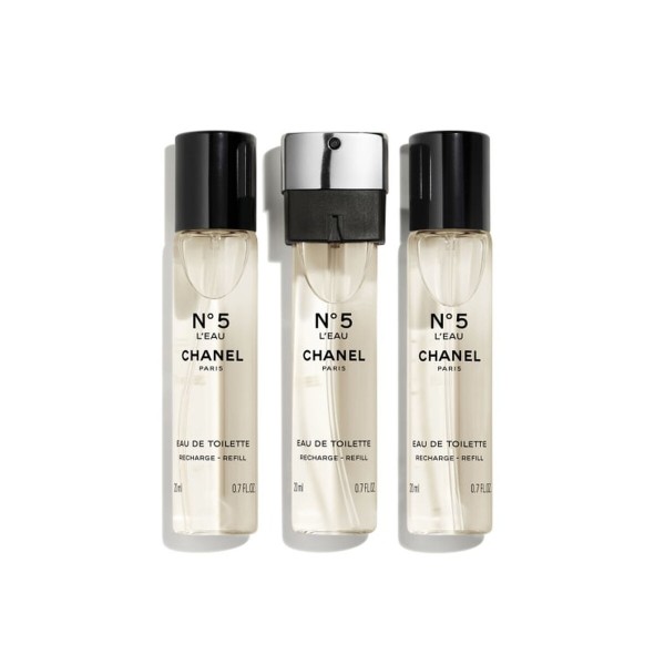 Σετ Γυναικείο Άρωμα Chanel N°5 LEau EDT 3 x 20 ml Επαναφορτιζόμενη