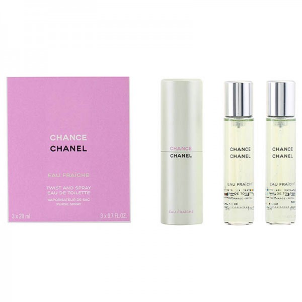 Σετ Γυναικείο Άρωμα Chance Eau Fraiche Chanel Chance Eau Fraiche (3 pcs)
