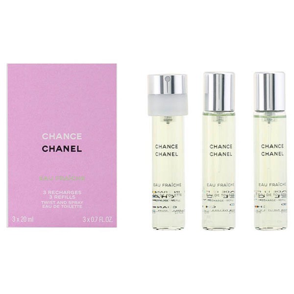 Σετ Γυναικείο Άρωμα Chance Eau Fraiche Chanel Chance Eau Fraîche (3 pcs)