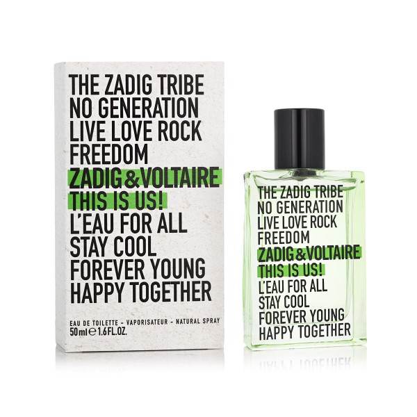 Άρωμα Unisex Zadig & Voltaire EDT This is Us! LEau for All 50 ml