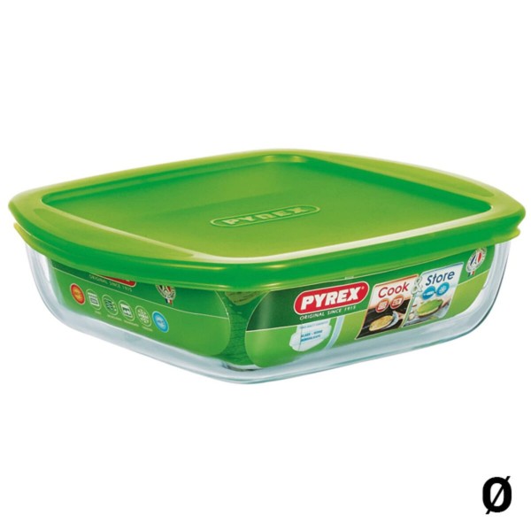 Κυτίο Γεύματος Pyrex C&S Διαφανές Βοροπυριτικό γυαλί