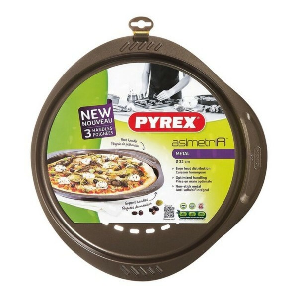 Φόρμα  για Πίτσες Pyrex Asimetria γαλβανισμένο χάλυβα (32 cm)