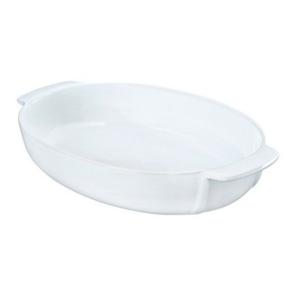 Πιάτο ψησίματος Pyrex Λευκό Κεραμικά (35 x 23 cm)