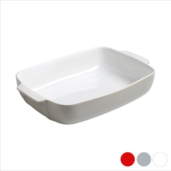 Πιάτο ψησίματος Pyrex Signature Λευκό Κεραμικά