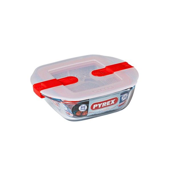 Κυτίο Γεύματος Pyrex COOK&HEAT Διαφανές Γυαλί