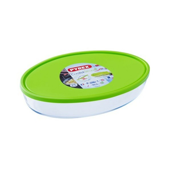Κυτίο Γεύματος Pyrex COOK&STORE 3 L Διαφανές Γυαλί (35 x 23 cm)