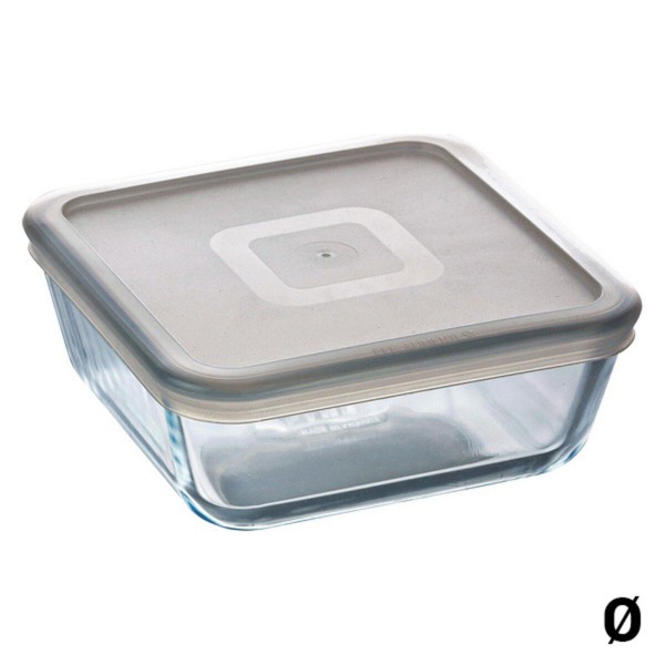 Ερμητικό Κουτί Γεύματος Pyrex C&F Διαφανές Βοροπυριτικό γυαλί