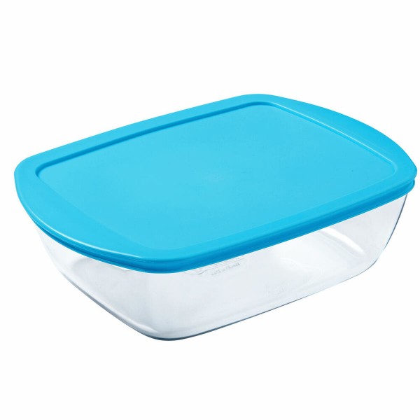 Κυτίο Γεύματος Pyrex Cook & Store Κρυστάλλινο Μπλε (23 x 16 x 6 cm)