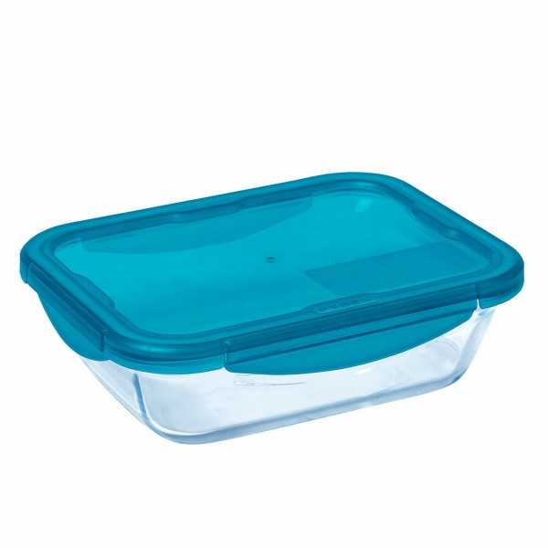 Κυτίο Γεύματος Pyrex Cook & Go Κρυστάλλινο Μπλε (1,7 L)