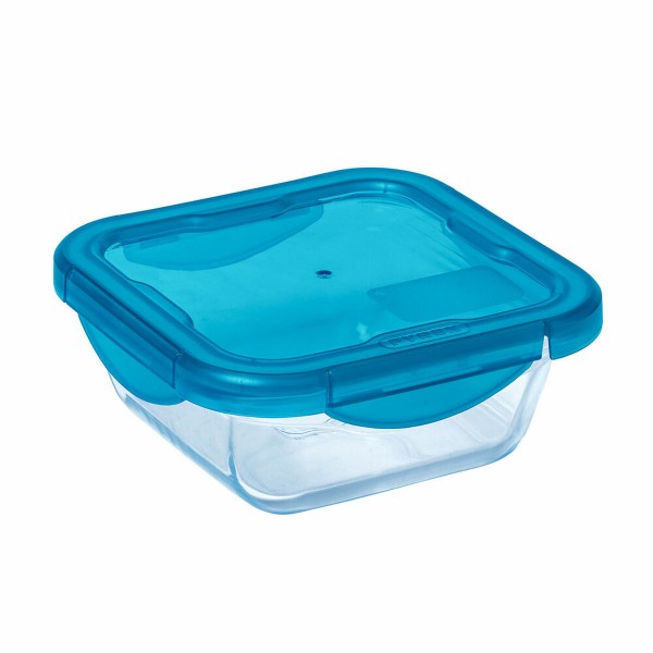 Κυτίο Γεύματος Pyrex Cook & Go Κρυστάλλινο Μπλε (0,8 L)