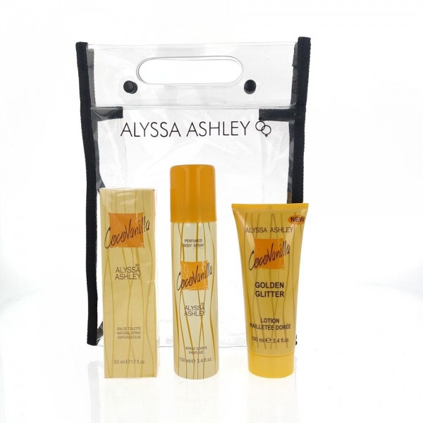 Σετ Γυναικείο Άρωμα Alyssa Ashley Cocovanilla (3 pcs)