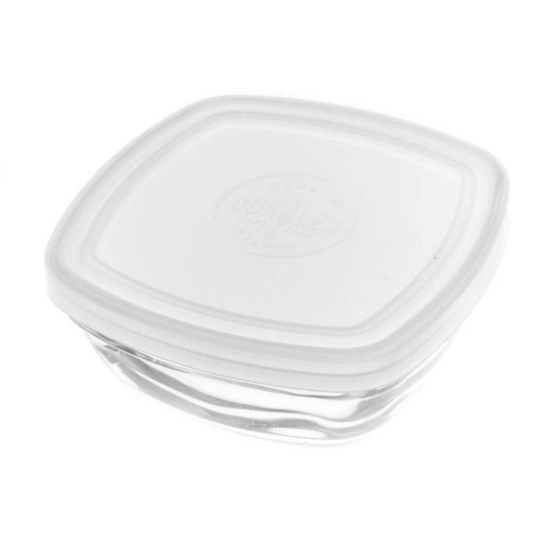 Κυτίο Γεύματος Freshbox Διαφανές Τετράγωνο Με καπάκι (11 x 11 x 4,5 cm) (11 cm) (11 cm)