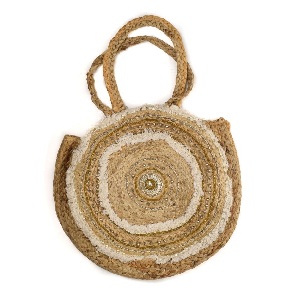 Γυναικεία Τσάντα IRL HUGUETE-NATUREL-BEIGE Καφέ (60,5 x 60,5 x 60,5 cm)