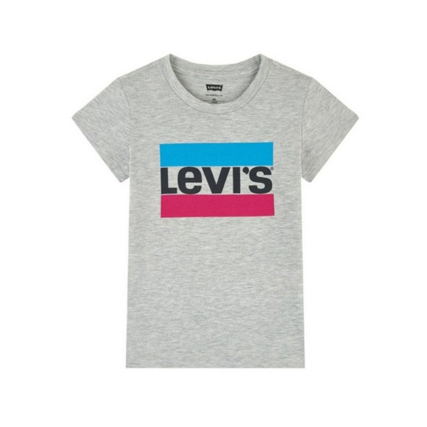Παιδική Μπλούζα με Κοντό Μανίκι Levis Sportswear Logo Tee Γκρι
