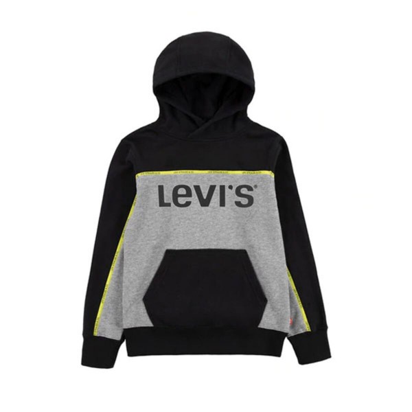 Παιδικό Φούτερ με Κουκούλα Levis PULL OVER HOODY 9EB915 Γκρι