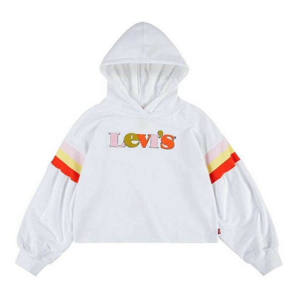 Παιδικό Μπλουζάκι Levis  Full Sleeve High Rise Λευκό