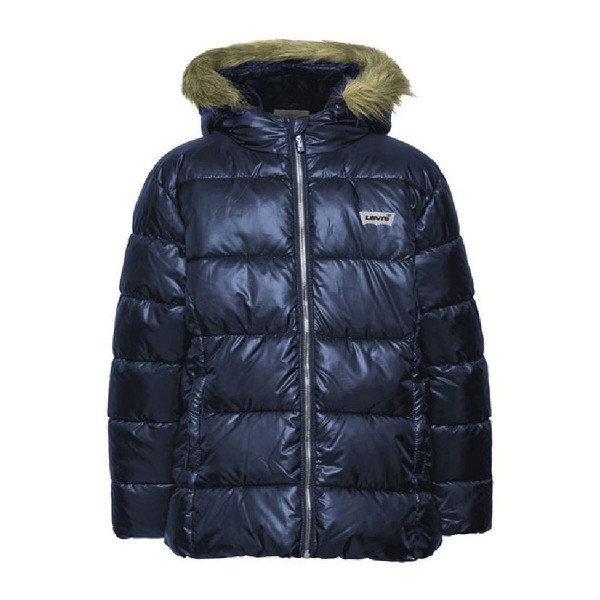 Παιδικό Αθλητικό Μπουφάν Levis Fur Puffer Girl Σκούρο μπλε