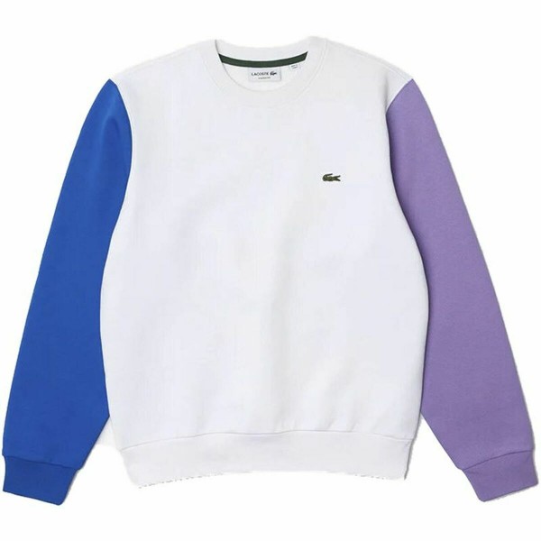 Ανδρικό Φούτερ χωρίς Κουκούλα Lacoste Sweatshirt Λευκό