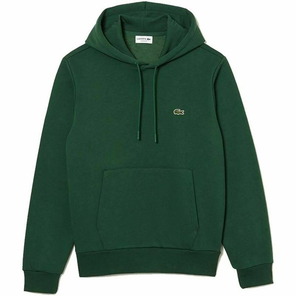 Ανδρικό Φούτερ με Κουκούλα Lacoste Sweatshirt Πράσινο