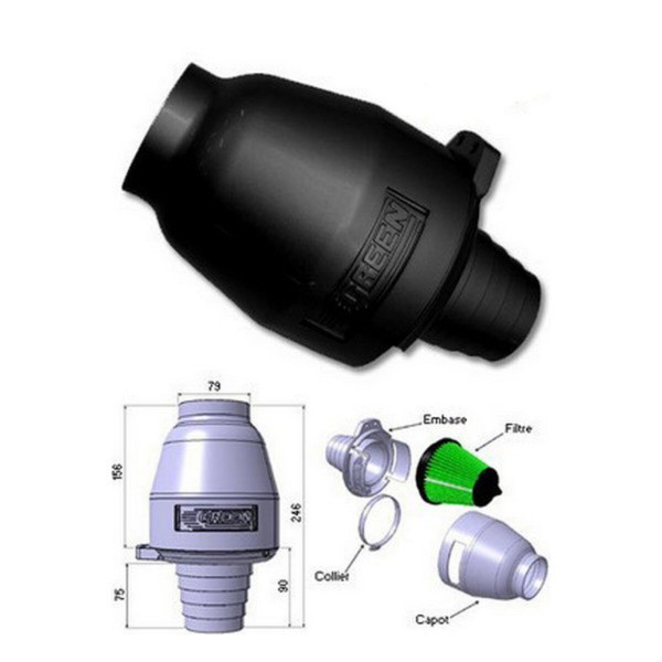 Φίλτρο αέρα Green Filters SMN