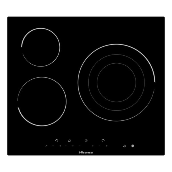 Κεραμικές εστίες Hisense 1 60 cm Μαύρο 60 cm 5700 W