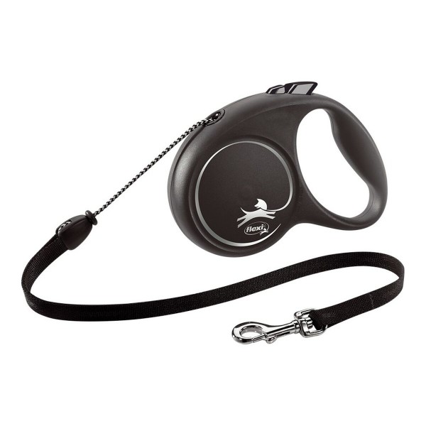 Λουρί Σκύλου Flexi BLACK DESIGN 5 m Μέγεθος M Silver