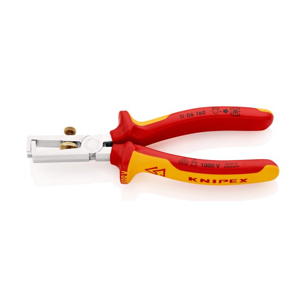 Απογυμνωτή σύρματος Knipex 11 06 160 57 x 19 x 160 mm Απογυμνωτής καλωδίων