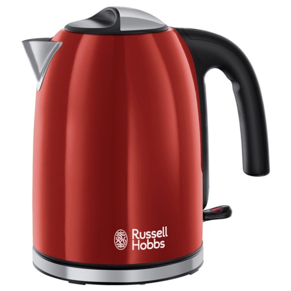 Βραστήρας Russell Hobbs 222222 2400W 1,7 L Κόκκινο Ανοξείδωτο ατσάλι (1,7 L)