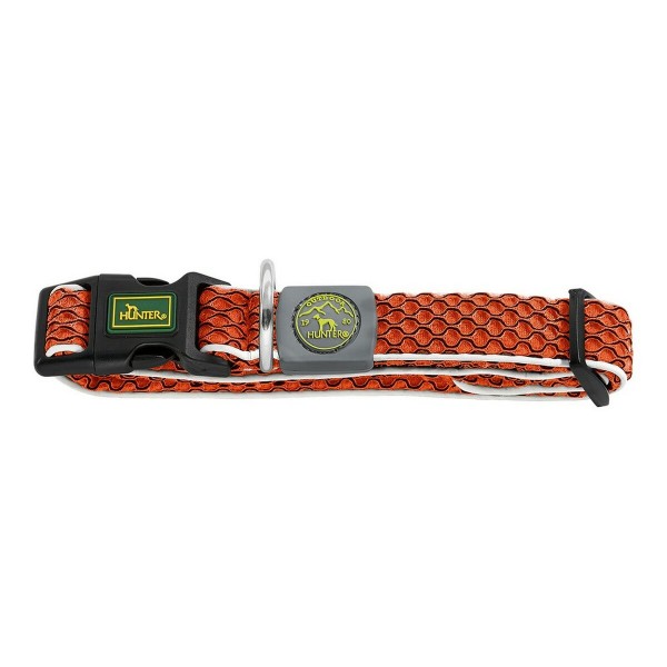 Κολλάρο Σκύλου Hunter Basic Νήμα Πορτοκαλί Μέγεθος M Orange (33-50 cm)