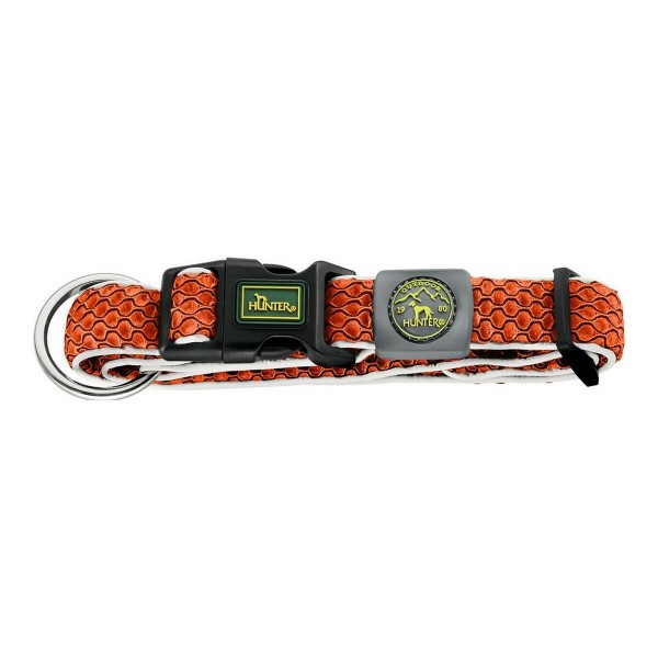 Κολλάρο Σκύλου Hunter Plus Νήμα Πορτοκαλί Orange Μέγεθος XS (45-70 cm)