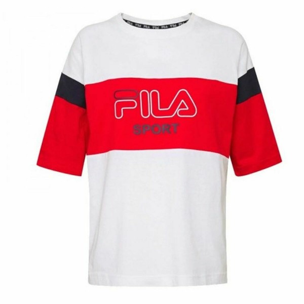 Γυναικεία Μπλούζα με Κοντό Μανίκι Fila Lalette Sport Λευκό