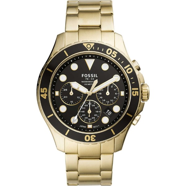 Ανδρικά Ρολόγια Fossil FS5727 Μαύρο