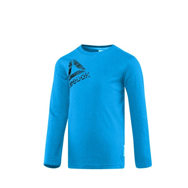 Παιδικό Μακρυμάνικο Μπλουζάκι Baby Reebok B ES LS TEE BQ5140  Μπλε
