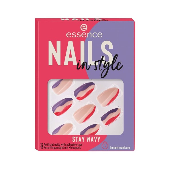 Τεχνητά νύχια Essence Nails In Style Stay wavy