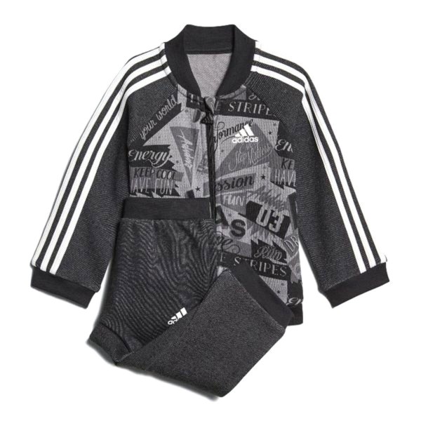 Αθλητική Φόρμα για Μωρό Adidas I BBALL JOG FT Γκρι